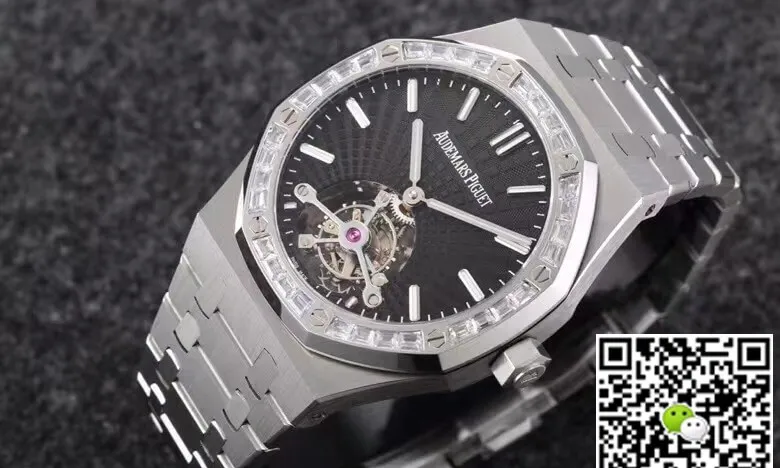 Audemars Piguet Royal Oak Tourbillon 26521BC.ZZ.1220BC.01 R8 Factory 1:1 Best Edition Replica Watch Titanium Case